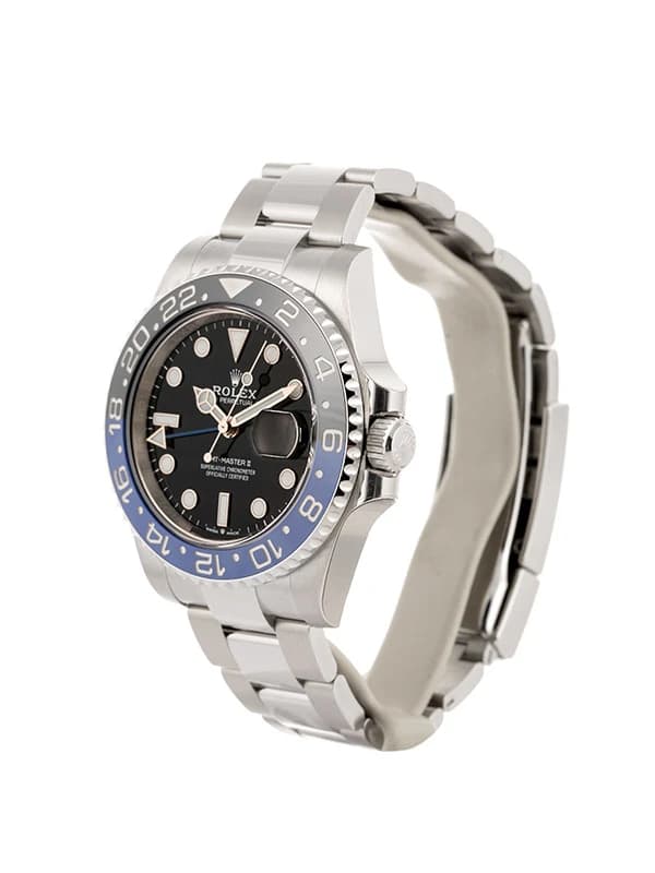 ROLEX GMT-MASTER II BATMAN OYSTER 40MM IN ACCIAIO REF. 126710BLNR