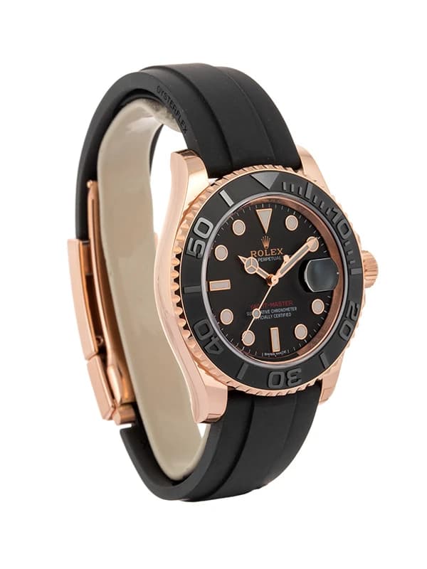 ROLEX YACHT-MASTER 40MM IN ORO ROSA 18KT E CAUCCIU' REF. 116655