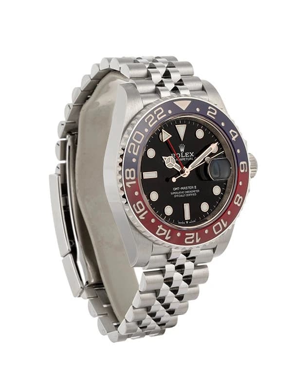 ROLEX GMT-MASTER II PEPSI JUBILE' 40MM IN ACCIAIO REF. 126710BLRO